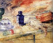 James Ensor The Blue Flacon Spain oil painting artist